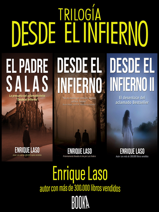 Title details for Trilogía "Desde el infierno" by Enrique Laso - Available